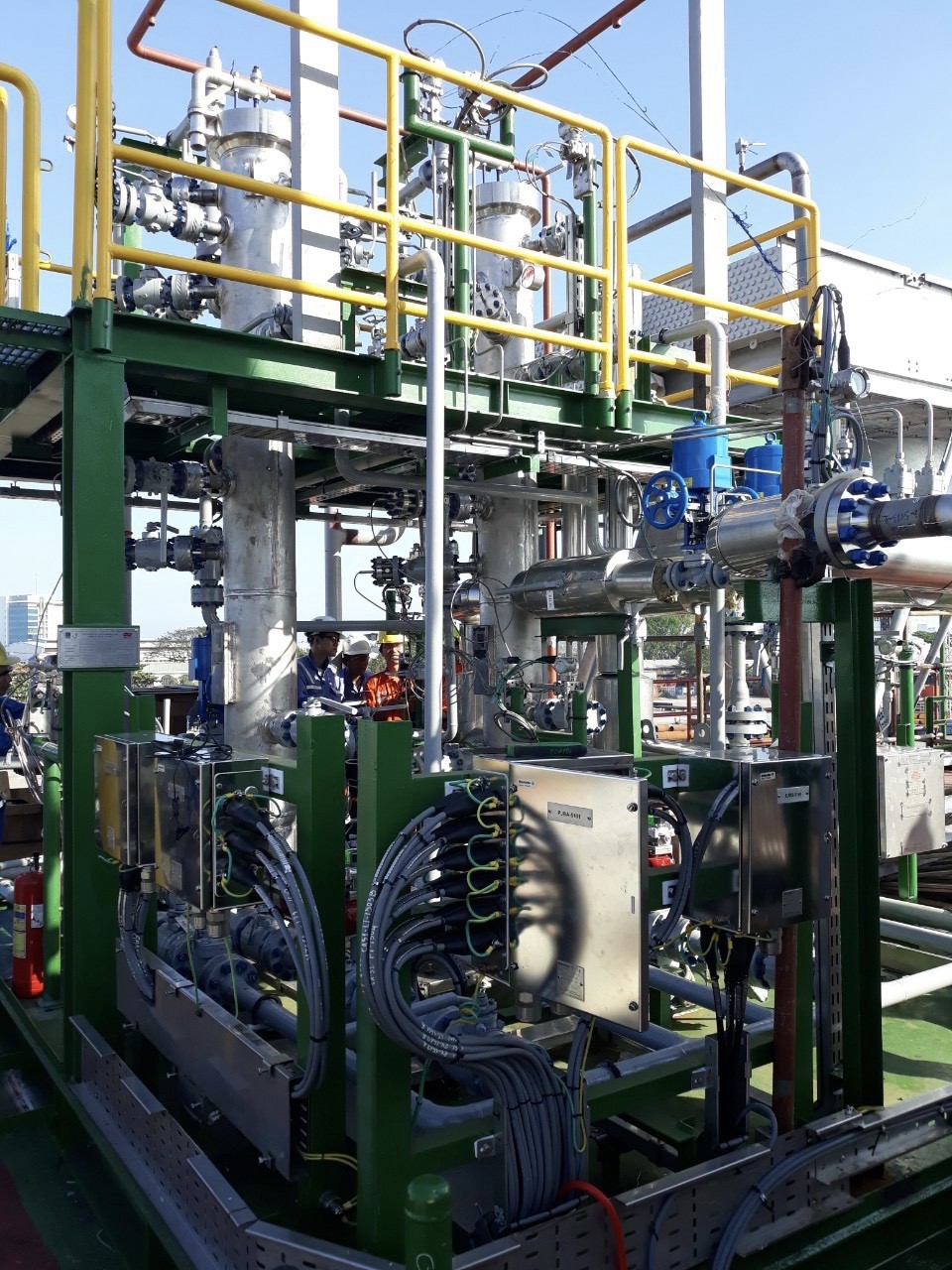 Gas Compression Module Oil Rig Extension of Gas Compression Capacity at Block 09-01 - Offshore Crude ...